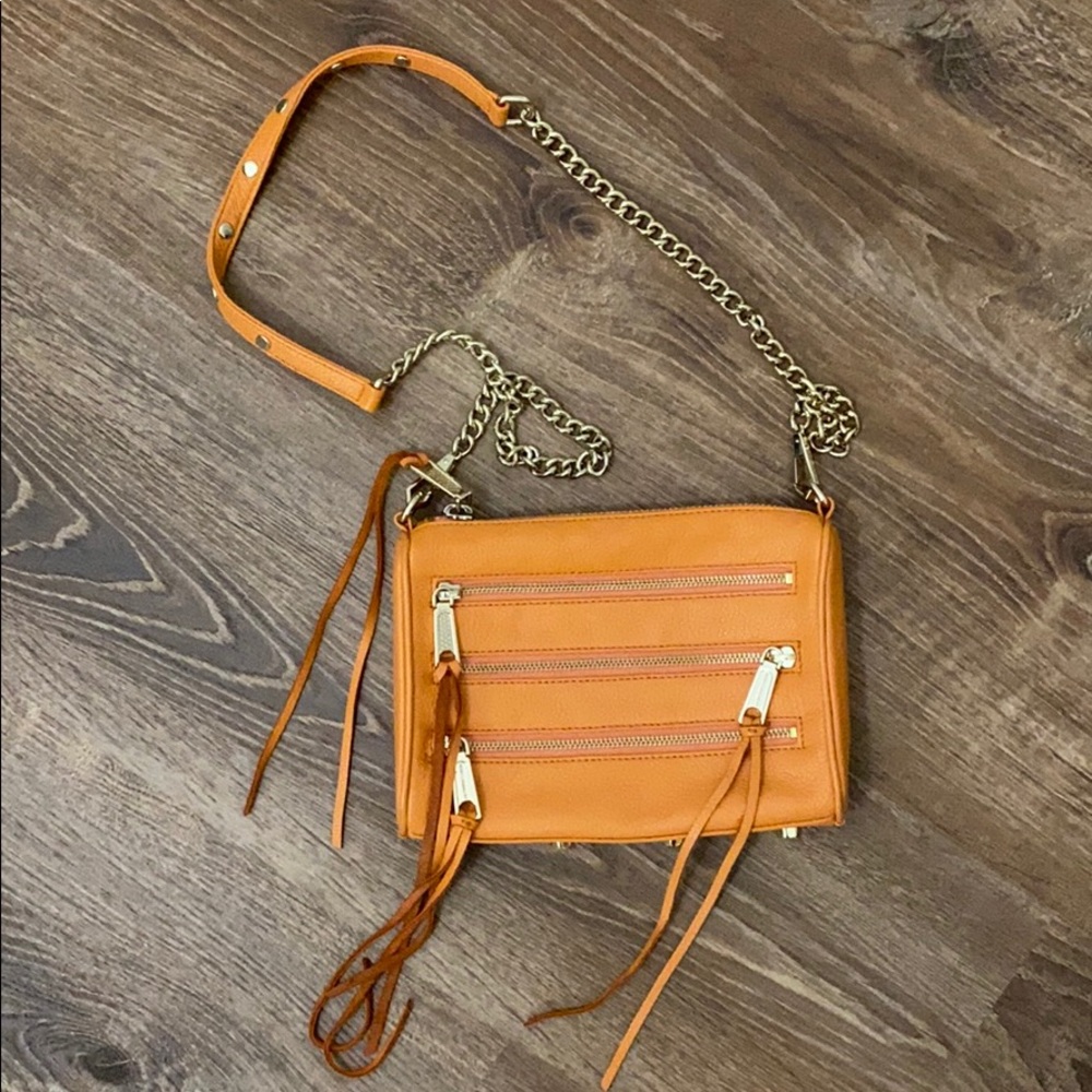 Rebecca Minkoff crossbody bag orange